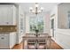 Cozy dining area with natural light at 3004 Montville Valley Ct, Cary, NC 27519