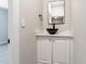 Stylish bathroom featuring modern vanity and fixtures at 308 Caswell St, Burlington, NC 27217