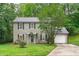 Charming two-story home with a well-manicured lawn and a classic facade at 3330 Nantuckett Ave, Durham, NC 27703