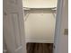 Open closet with shelving at 3601 Helix Ct # 301, Raleigh, NC 27606