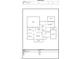 Detailed floor plan showcasing bedrooms, kitchen, living room, and outdoor spaces at 603 Nellane Dr, Garner, NC 27529