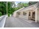 Spacious deck with ample room for outdoor seating and entertaining at 708 October Woods Rd, Chapel Hill, NC 27516