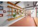 Bright greenhouse with shiplap walls, floating shelves, and space for gardening at 708 October Woods Rd, Chapel Hill, NC 27516
