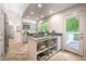 Bright kitchen with granite countertops, modern appliances, and ample storage at 708 October Woods Rd, Chapel Hill, NC 27516