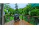 Outdoor deck with stainless steel grill, perfect for outdoor cooking and entertainment at 729 Lorentello Cir, Hillsborough, NC 27278