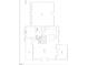 First floor blueprint featuring the living room, dining room, kitchen, and garage layout at 75 Mountainside Ln, Sanford, NC 27332
