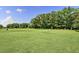 Expansive lawn surrounded by mature trees, offering a peaceful and serene outdoor space at 8156 Nc 42 Hwy W, Kenly, NC 27542