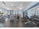 Well-equipped gym featuring modern weight training machines and a range of fitness equipment at 128 Arvind Oaks Cir, Cary, NC 27519
