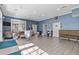 Spacious lounge area with modern furniture, stylish decor, and plenty of room for relaxation and socializing at 128 Arvind Oaks Cir, Cary, NC 27519
