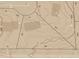 Property map showing topography, boundaries, and road access in a quiet neighborhood at 1305 Lennox Pl, Raleigh, NC 27612