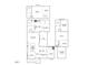 Detailed floor plan illustrating the layout of the basement, first floor, and second floor, highlighting room dimensions at 1342 Briar Chapel Pkwy, Chapel Hill, NC 27516