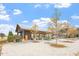 Community pavilion with picnic tables and well-kept landscaping, offering a relaxing outdoor space at 1342 Briar Chapel Pkwy, Chapel Hill, NC 27516