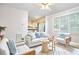 Cozy living room features natural light, modern furniture, and an open floor plan at 142 College Ave Ave, Durham, NC 27713