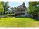 Large, level backyard provides ample space for recreation and outdoor living at 1700 St Marys St, Raleigh, NC 27608