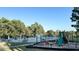 Community playground adjacent to the community pool at 216 Captain Harbor Hbr, Sanford, NC 27332