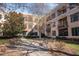 Serene courtyard features seating, lush greenery, and a peaceful ambiance at 300 Finsbury St # 309, Durham, NC 27703