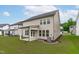 Spacious backyard and covered patio perfect for outdoor living and entertaining at 309 Highland Forest Dr, Fuquay Varina, NC 27526