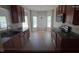 This is a spacious kitchen with stainless steel appliances, sleek countertops, and a separate dining area at 3207 Geary Trl, Raleigh, NC 27610