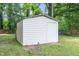 Storage shed in backyard at 518 Buck Branch Dr, Garner, NC 27529
