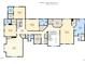 Detailed second floor floor plan showing layout of bedrooms, closets, and bathrooms at 5768 Cavanaugh Dr, Raleigh, NC 27614