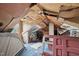 View of the attic space at 620 Mcadams Rd, Hillsborough, NC 27278