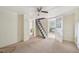Spacious living room with multiple entrances and bright natural light at 620 Mcadams Rd, Hillsborough, NC 27278