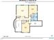 Second-floor layout featuring bedrooms, bathrooms, closets, rec room, and storage at 6250 Moinear Ln, Chapel Hill, NC 27514