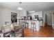 Bright eat-in kitchen with modern appliances at 6920 Moss Creek Way, Rocky Mount, NC 27804