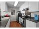 Functional kitchen with stainless steel appliances and ample counter space, perfect for cooking and meal preparation at 6920 Moss Creek Way, Rocky Mount, NC 27804