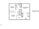 Second floor plan featuring primary bedroom, two bedrooms, walk in closet and bathrooms at 6924 Coventry Ridge Rd, Raleigh, NC 27616