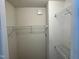 Spacious closet with multiple shelves, offering ample storage for an organized home at 7331 Bonnie Ridge Ct, Raleigh, NC 27615
