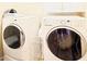 This laundry room has two side-by-side front load washers at 100 Sheraton Ln, Garner, NC 27529