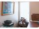 This light-filled office has a large window and is equipped with a printer and storage at 100 Sheraton Ln, Garner, NC 27529