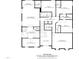 Second floor plan featuring bedrooms, bathrooms, walk-in closets, laundry, and a theatre room at 1324 Sandybrook Ln, Wake Forest, NC 27587