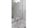 Bathroom vanity features a white countertop, sink, chrome faucet, and a large mirror at 137 Wintermist Dr, Cary, NC 27513