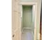 Walk-in closet with painted floor and walls; provides ample storage space at 1512 Cumberland Rd, Chapel Hill, NC 27514