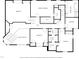 Upper level floor plan shows layout of bedrooms and bathrooms at 1512 Cumberland Rd, Chapel Hill, NC 27514