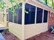 Exterior view of screened in porch with overhead fan at 1512 Cumberland Rd, Chapel Hill, NC 27514