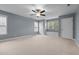 Bedroom with windows and ceiling fan at 2067 Glenkirk Dr, Burlington, NC 27215