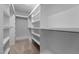 Walk in closet with shelves at 2067 Glenkirk Dr, Burlington, NC 27215