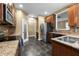 Well-equipped kitchen with stainless steel appliances and granite countertops at 2067 Glenkirk Dr, Burlington, NC 27215