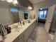 Bathroom boasts double sinks, generous vanity space, and access to the bedroom at 2535 Kinglass Dr, Fuquay Varina, NC 27526