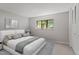 Calm bedroom with natural light, neutral tones, and closet space provides relaxation at 3088 Colony Rd # A, Durham, NC 27705