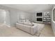 Bright living room with a fireplace, built-in shelves, and neutral decor creates a welcoming space at 3088 Colony Rd # A, Durham, NC 27705