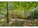 Shaded backyard featuring a wood deck and screened-in porch, blending indoor and outdoor living spaces at 3124 Briar Stream Run, Raleigh, NC 27612
