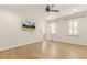 Bright bedroom with hardwood floors, plantation shutters, and natural light at 3124 Briar Stream Run, Raleigh, NC 27612