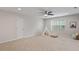 A bedroom or playroom is carpeted and includes decorations at 4120 Overcup Oak Ln, Cary, NC 27519