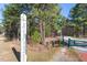 Entrance to the American Tobacco Trail, perfect for walking, running, and biking at 4120 Overcup Oak Ln, Cary, NC 27519