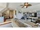 Comfortable room with ceiling fan and cozy furnishings at 4720 Yates Mill Pond Rd, Raleigh, NC 27606