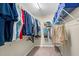Walk-in closet with ample storage and shelving units at 5512 Grand Traverse Dr, Raleigh, NC 27604